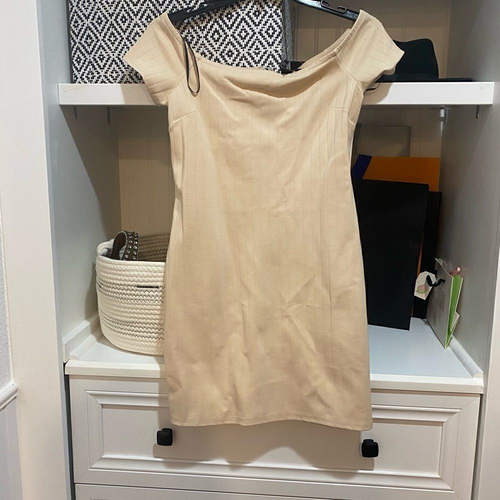 Off the shoulder dress